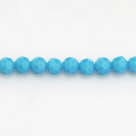 Bead 6 mm round faceted - BeauMonde Bijoux