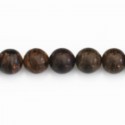 Bronzite 10 mm round bead