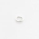 Ring 6x4 mm oval wire 0.8 mm