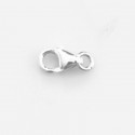 Fermoir mousqueton 4x7 mm 