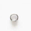 Ring 5x1.5 mm silvery hole of 4 mm thickness 2 mm