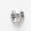 Daisy cup 11 mm silver - BeauMonde Bijoux