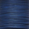 Cuir 1 mm bleu bobine de 50 mt
