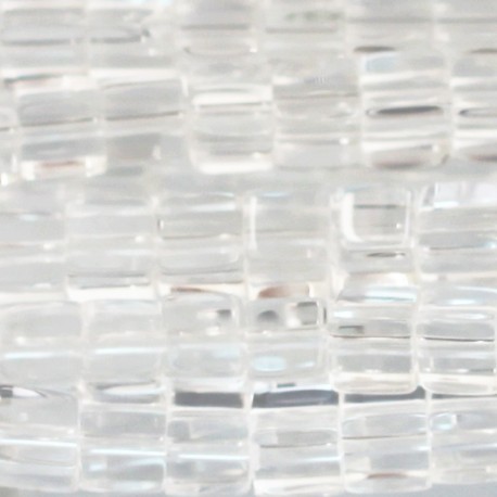BeauMonde Bijoux - Cristal de roche 4x4x4 mm environ carré A+ Brésil