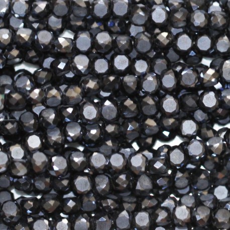 BeauMonde Bijoux - Perle 4 mm plate facetée
