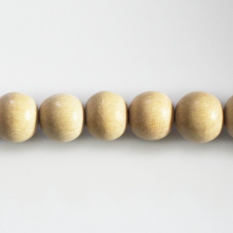 Wood 10 mm round Pearl Pangantoon - BeauMonde Bijoux