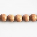 BeauMonde Bijoux - Bois rose 10 mm perle ronde Indonésie