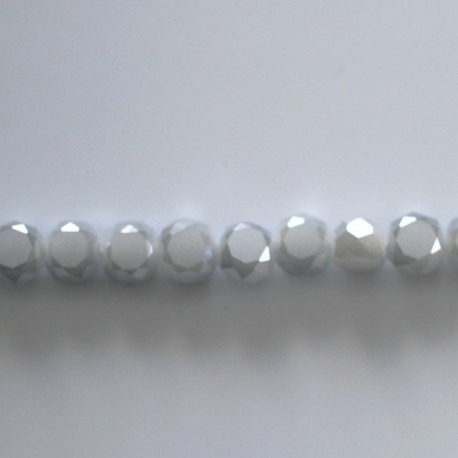 BeauMonde Bijoux - Perle 6 mm plate facetée