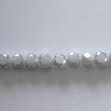 Bead 6 mm flat faceted