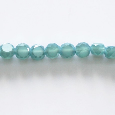 BeauMonde Bijoux - Perle 6 mm plate facetée