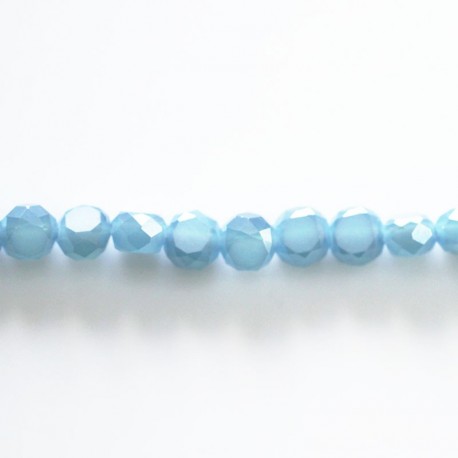 BeauMonde Bijoux - Perle 6 mm plate facetée