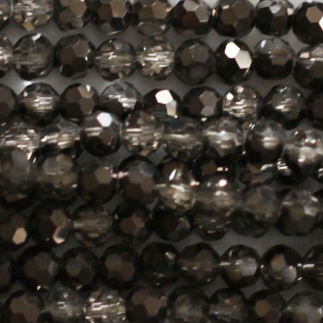 BeauMonde Bijoux - Perle 4 mm ronde facetée