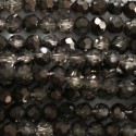 Perle 4 mm ronde facetée