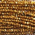 Bead 3 mm round faceted - BeauMonde Bijoux