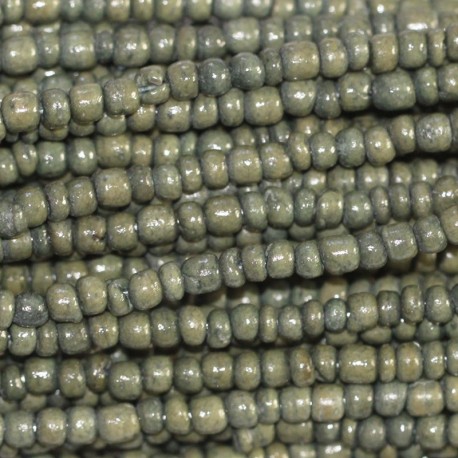 BeauMonde Bijoux - Rondelle coco 3/4 mm gris vert