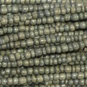 BeauMonde Bijoux - Rondelle coco 3/4 mm gris vert