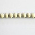 Perle bois 6 mm ronde vernie