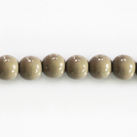 Wooden 8 mm round bead - BeauMonde Bijoux