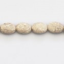 Pierre de rivière 10x14 mm ovale plat A USA