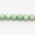 Moonstone 8 mm green round bead Africa - BeauMonde Bijoux