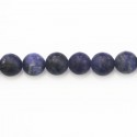 Sodalite 8 mm round matte bead