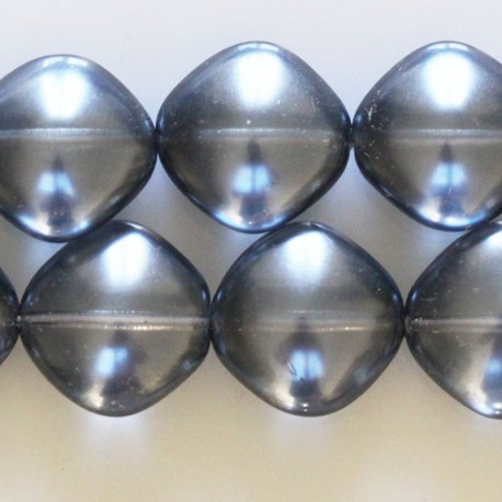 Square rounded diagonal 16 mm - BeauMonde Bijoux