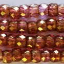 BeauMonde Bijoux - Rondelle Bohème 6x9 mm facettée trou 4 mm environ