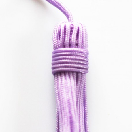 BeauMonde Bijoux - Pompon soie 3.7 cm de long