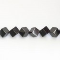 Hematite 8 mm diagonal cube