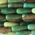 BeauMonde Bijoux - Opale vert 6X16 mm goutte facettée A Afrique