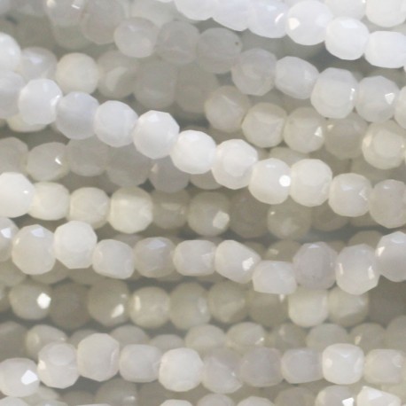 BeauMonde Bijoux - Perles 4 mm plate facetée