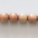 Bois rose 12 mm perle ronde Indonésie