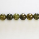 Garnet green 8 mm bead round