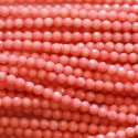 Bamboo 3 mm bead round faceted