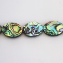 Abalone about 13x18 mm flat oval quality A New Zealand