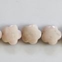 Opale rose 18 mm fleur Pérou