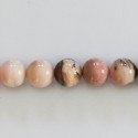 Opal pink 10 mm round bead Peru - BeauMonde Bijoux