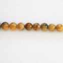 Agate crasy lace 6 mm round bead