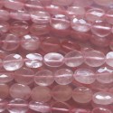 Quartz pink 10 x 8 mm faceted oval