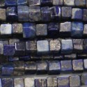 Lapis lazuli 4x4x4 mm carré A Afghanistan