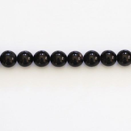 Hyperthene 6 mm round bead - BeauMonde Bijoux