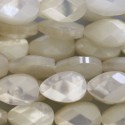 Mother-of-pearl 6x9 mm faceted drop