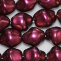Perle 12x8 mm baroque nacrée Bohème