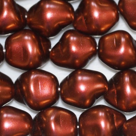 Bohemian bead 12x8 mm baroque mother-of-pearl - BeauMonde Bijoux