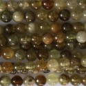 BeauMonde Bijoux - Grenat vert 4 mm perle ronde A+ Mozambique