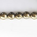 BeauMonde Bijoux - Pyrite 10 mm perle ronde A+ Mexique