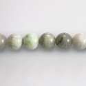 Jadéite 10 mm perle ronde A Birmanie