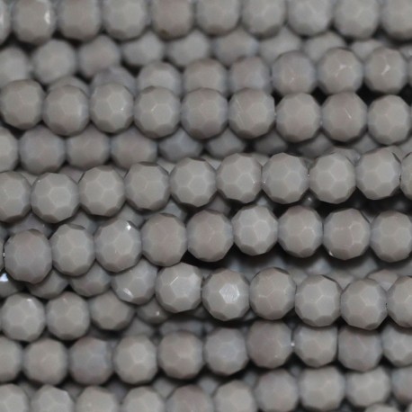 Bead 4 mm round faceted - BeauMonde Bijoux