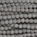 Perle 4 mm ronde facetée