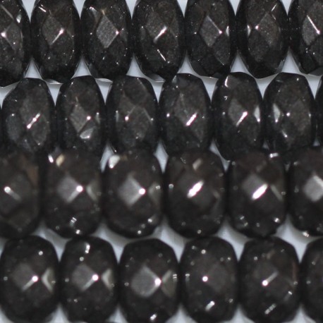 BeauMonde Bijoux - Hématite 5/6X8 mm environ rondelle facettée